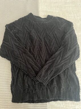 Free People cable knit sweater